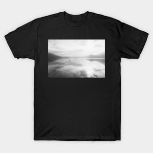 Winter Sky Reflections on Skaha Lake T-Shirt